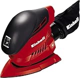 Einhell Multischleifer TH-OS 1016 (100 W, Schleiffläche 104 cm², Staubfangsack und Absaugadapter, Klett-Schleifpapier P120)